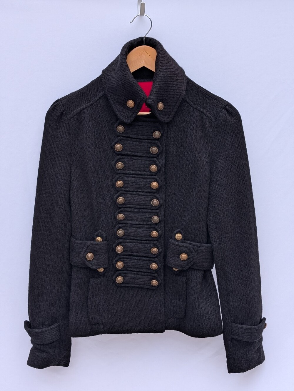 Y2K Napoleon Military Jacket